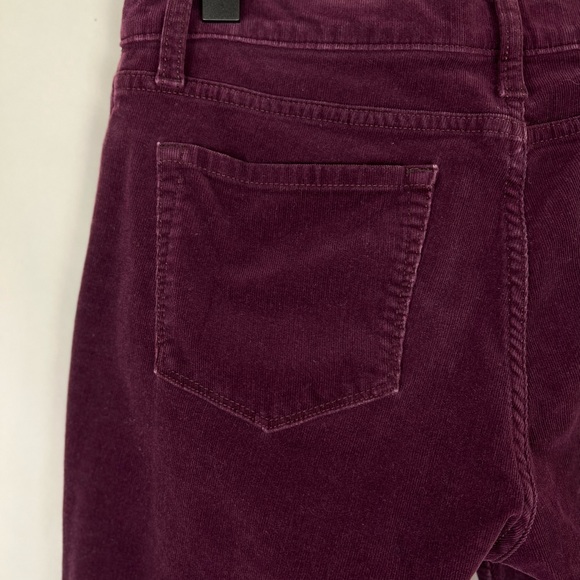 BANANA REPUBLIC skinny corduroy pants in plum 29 - Picture 3 of 9